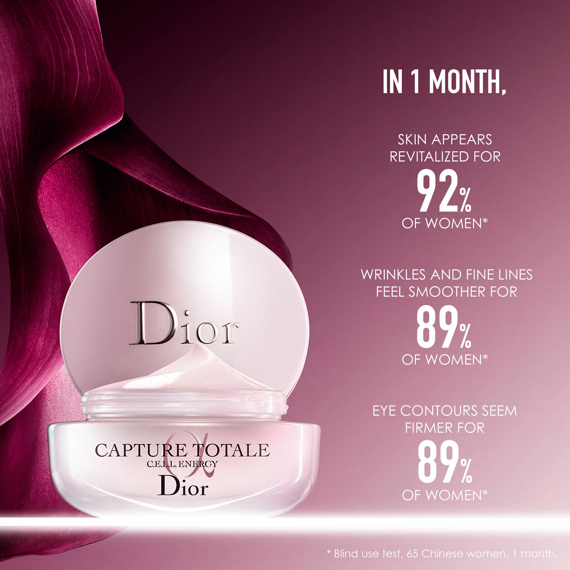 Capture Totale Cremă de ochi fermă și corectoare pentru riduri 15 ml - DIOR
