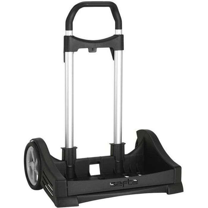 Chariot porte Cartable - Evolution - Noir - 40x85x28 cm - Trolley - Mixte