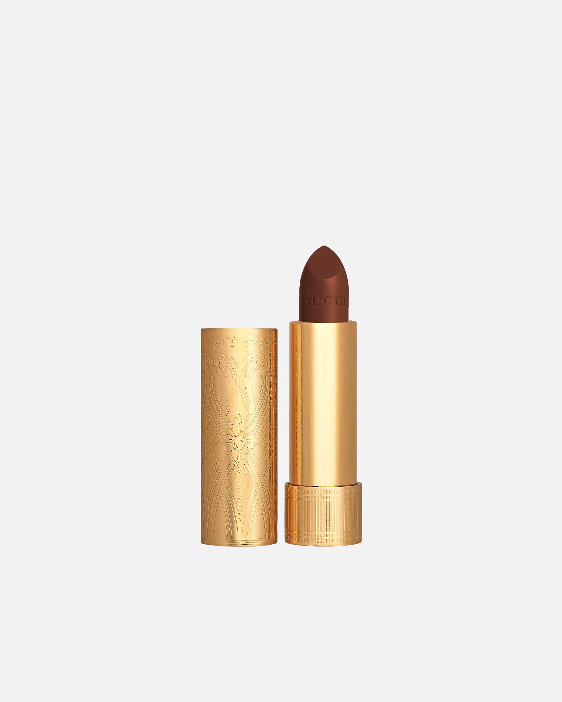 „Gucci“ lūpų dažai „Gucci Beauty Gucci Satin“ lūpų dažai – 122 – Eliza Ginger, 3,5 g – 3,5 g