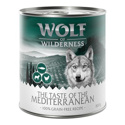 Wolf of Wilderness Adult „Der Geschmack von“ 6 x 800 g