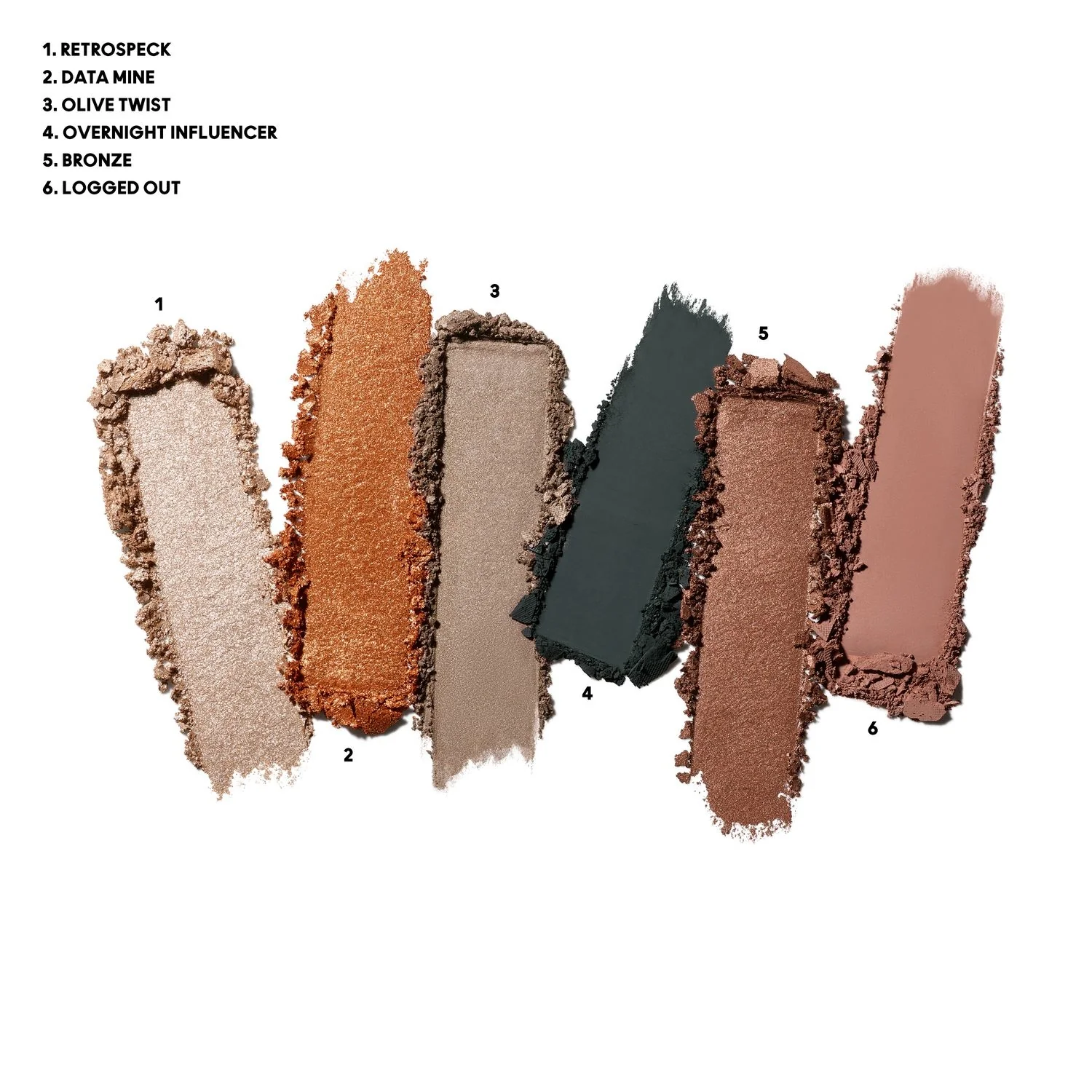 Ombretti Connect In Colour Eye Shadow Palette: Bronze Influence - Palette occhi, Ombretto compatto