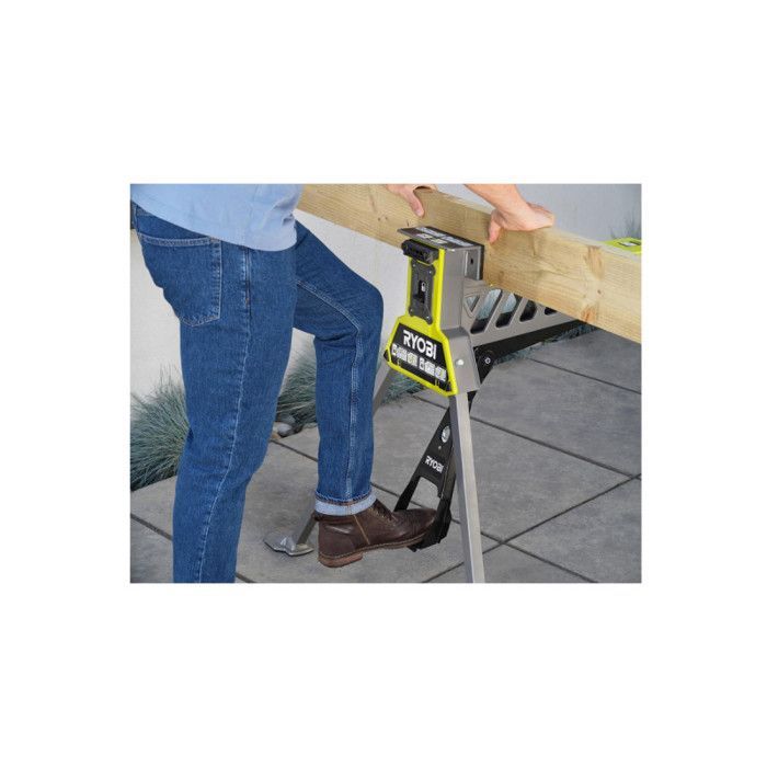 Banco de trabajo plegable y giratorio RYOBI - Capacidad de carga de 250 kg - RSTSJ150