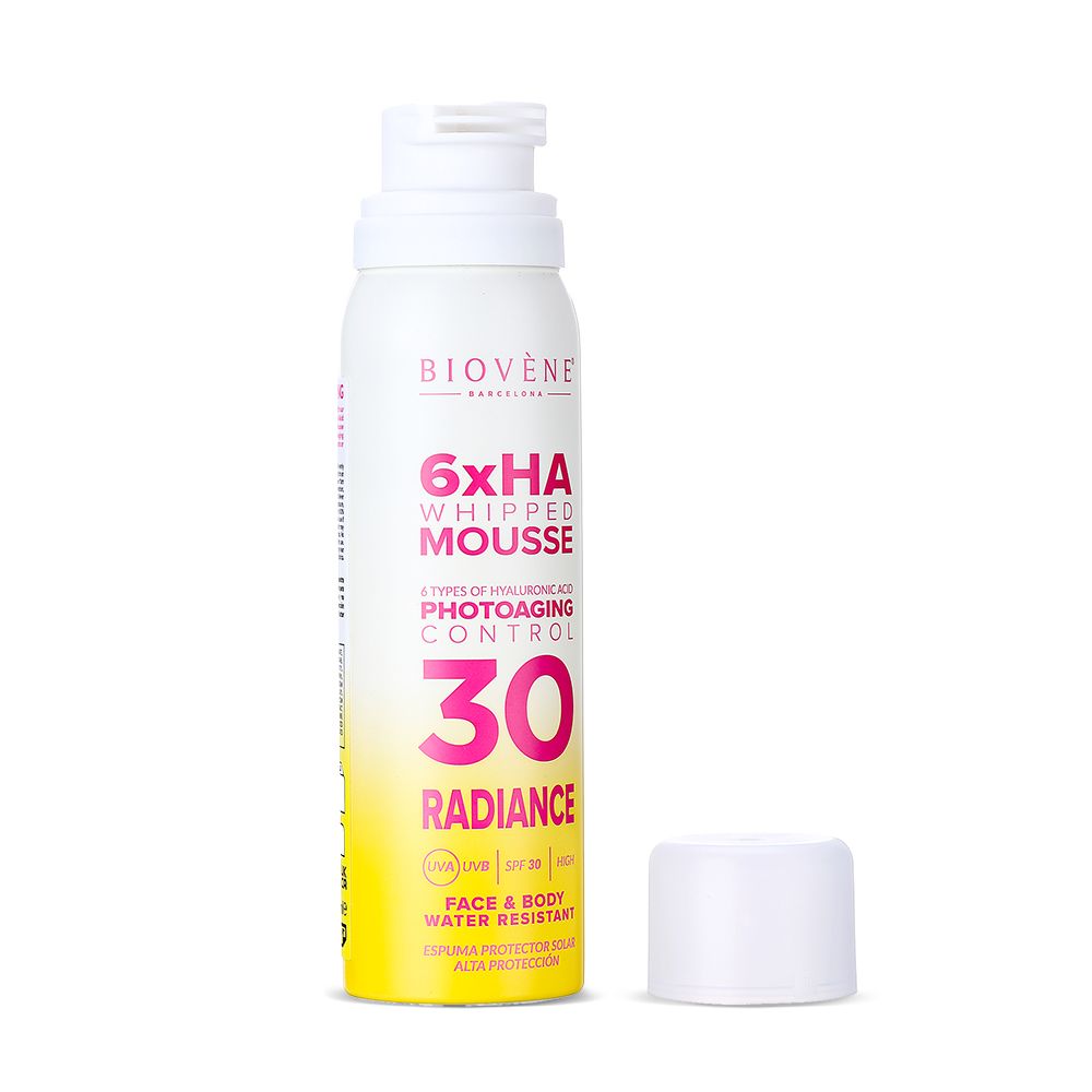 6xHA apsauginės putos nuo saulės nuo senėjimo SPF30 Kūno apsauga