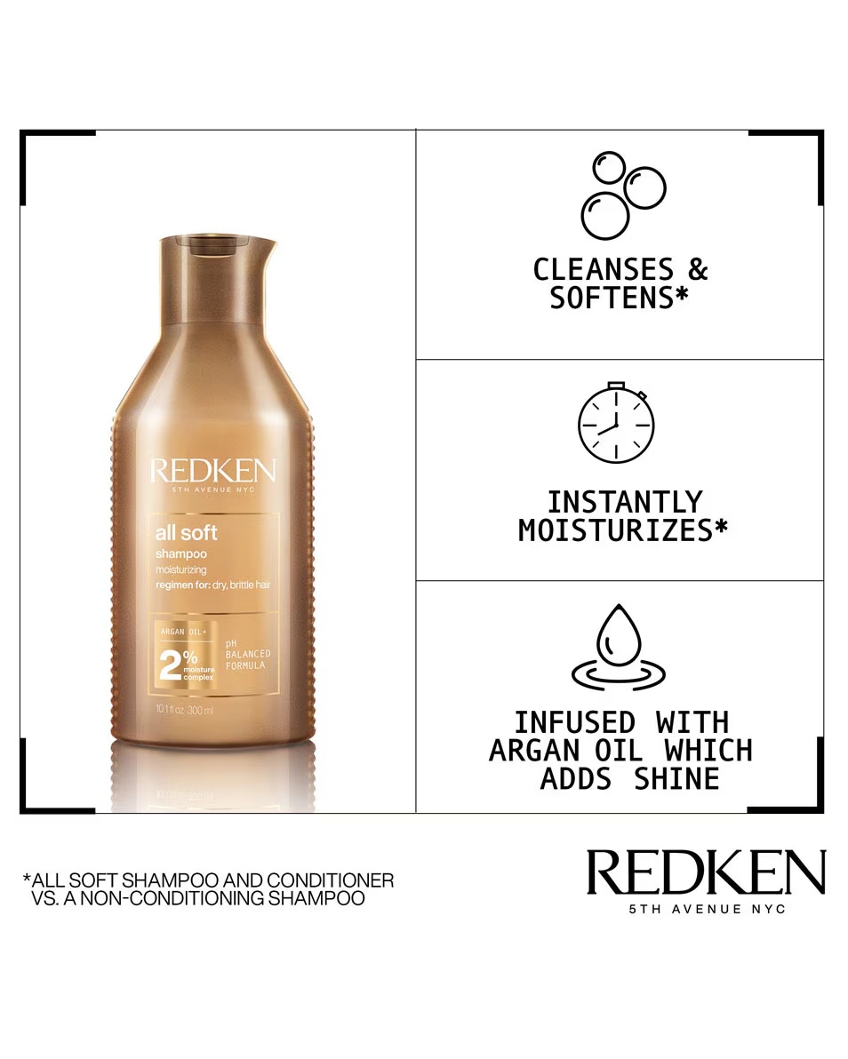 Șampon REDKEN All Soft - pentru păr uscat