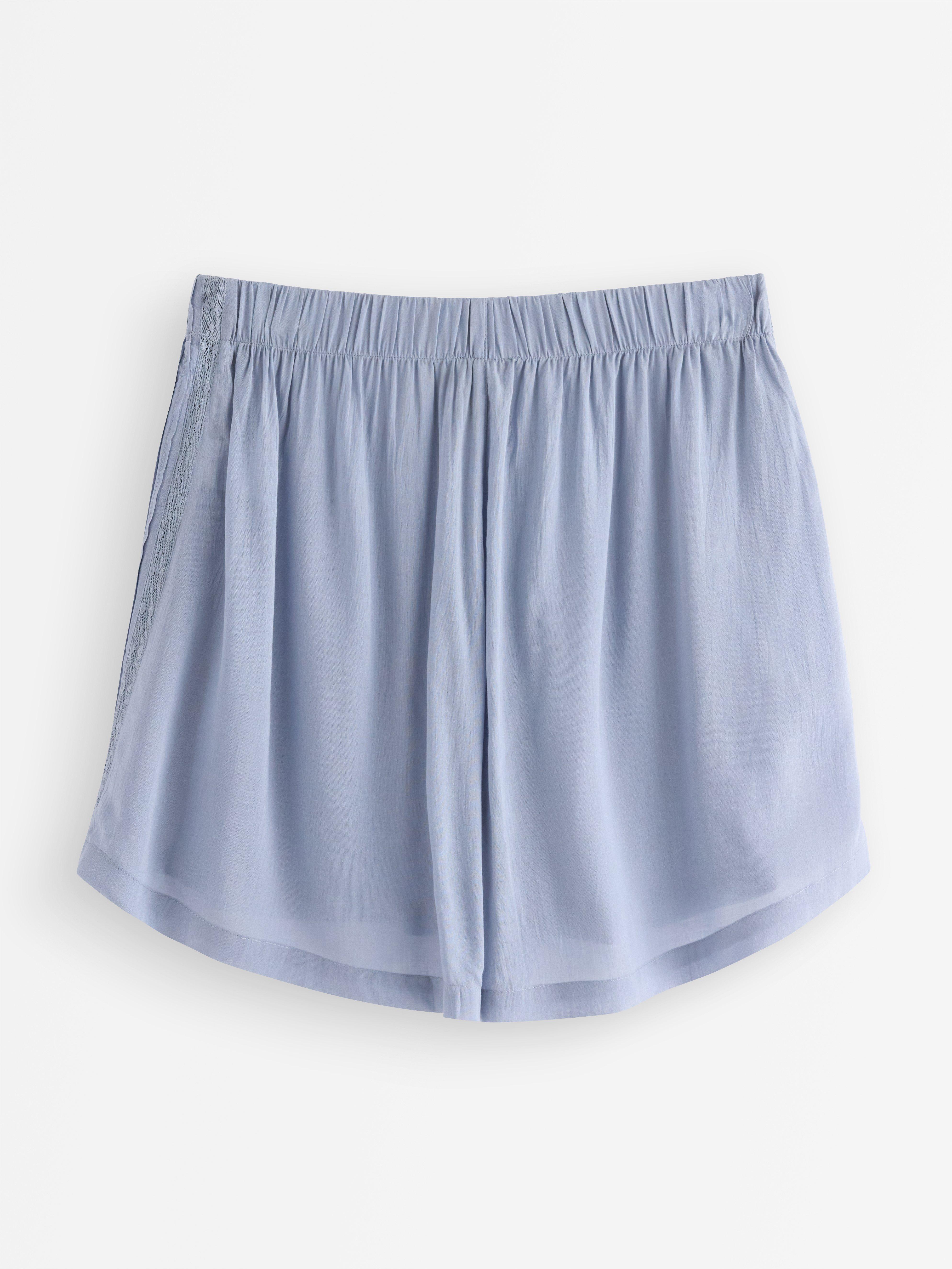 Pantaloni scurți Krinklade Albastru deschis prăfuit