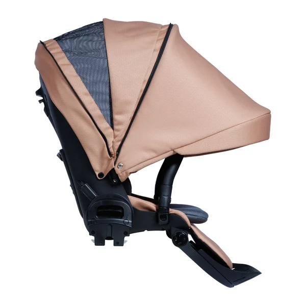 Nordbaby Active Lux barnevognsett kobberbeige, kromramme