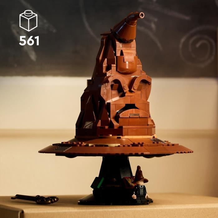 LEGO Harry Potter 76429 De sprekende sorteerhoed, cadeau-idee, Zweinstein-thema