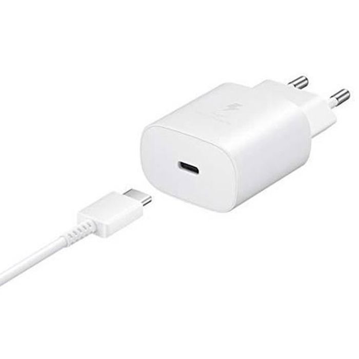 Chargeur Rapide 25W USB-C + Câble USB-C vers USB-C pour Samsung Galaxy Tab A9+ Plus 11