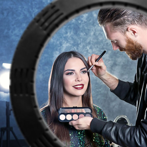 Inel luminos LED reglabil Rio Professional Makeup & Vlogging