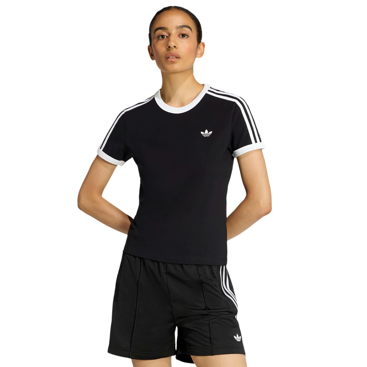 adidas 3 Stripes Slim T-shirt