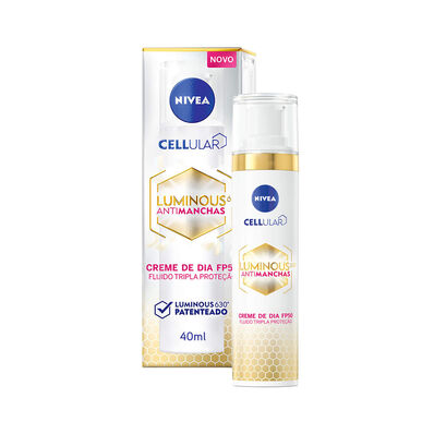 Nivea Cellular Luminous -kasvojen aurinkovoide SPF50 40 ml
