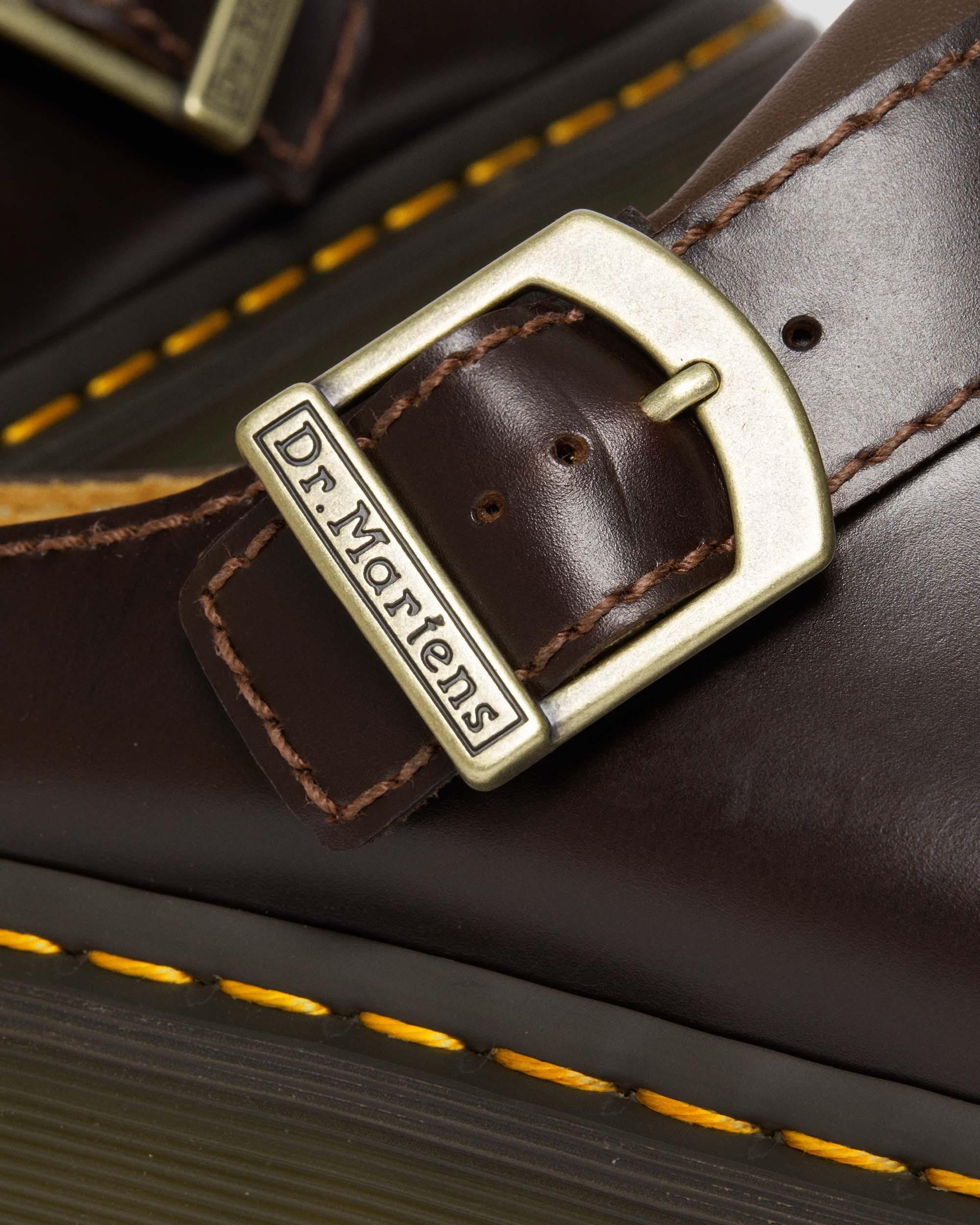 Laketen Leder Plateau Mules