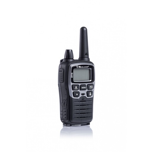 Walkie-talkie Midland XT70 Alcance 12km cu 2 micro-căști