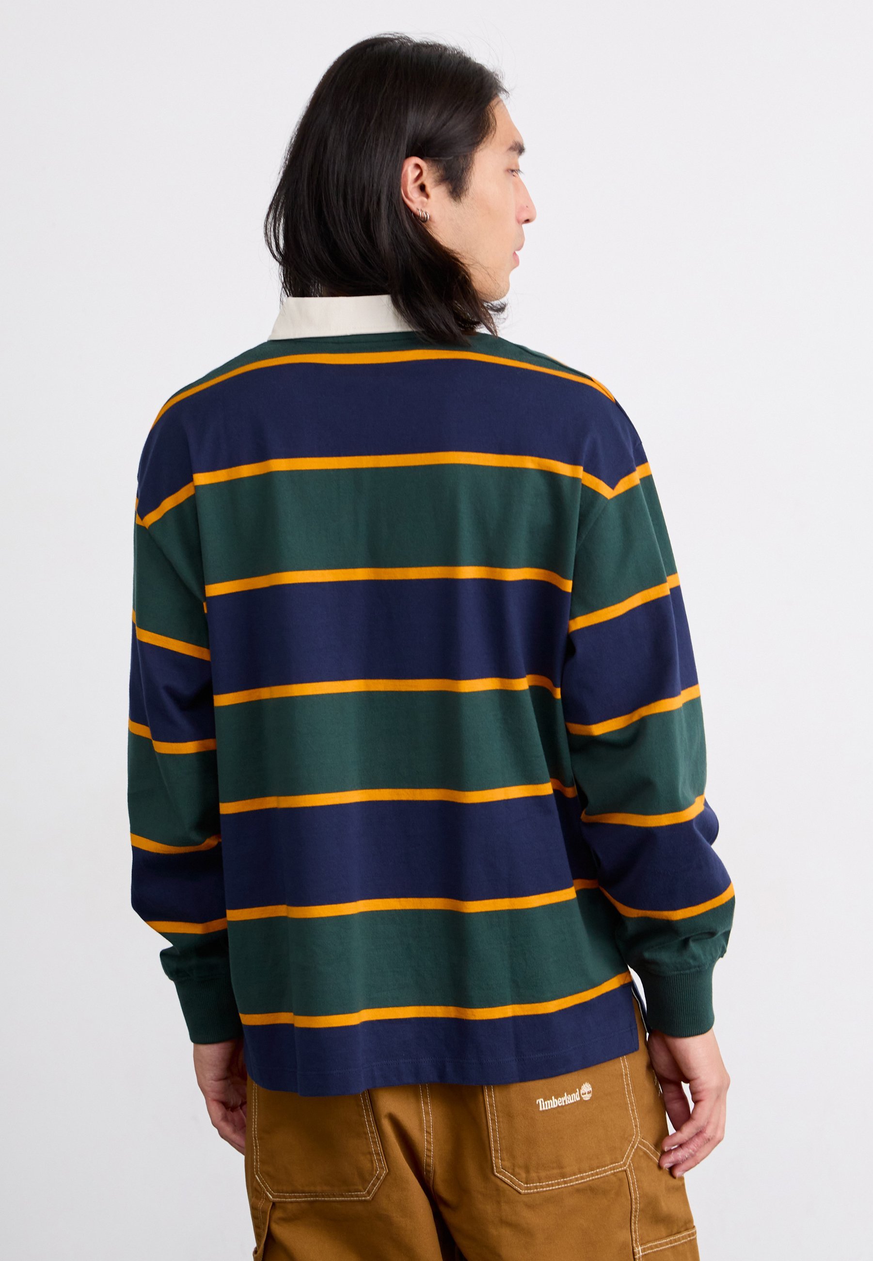 Timberland RUGBY - Polo - caban/vert pignons
