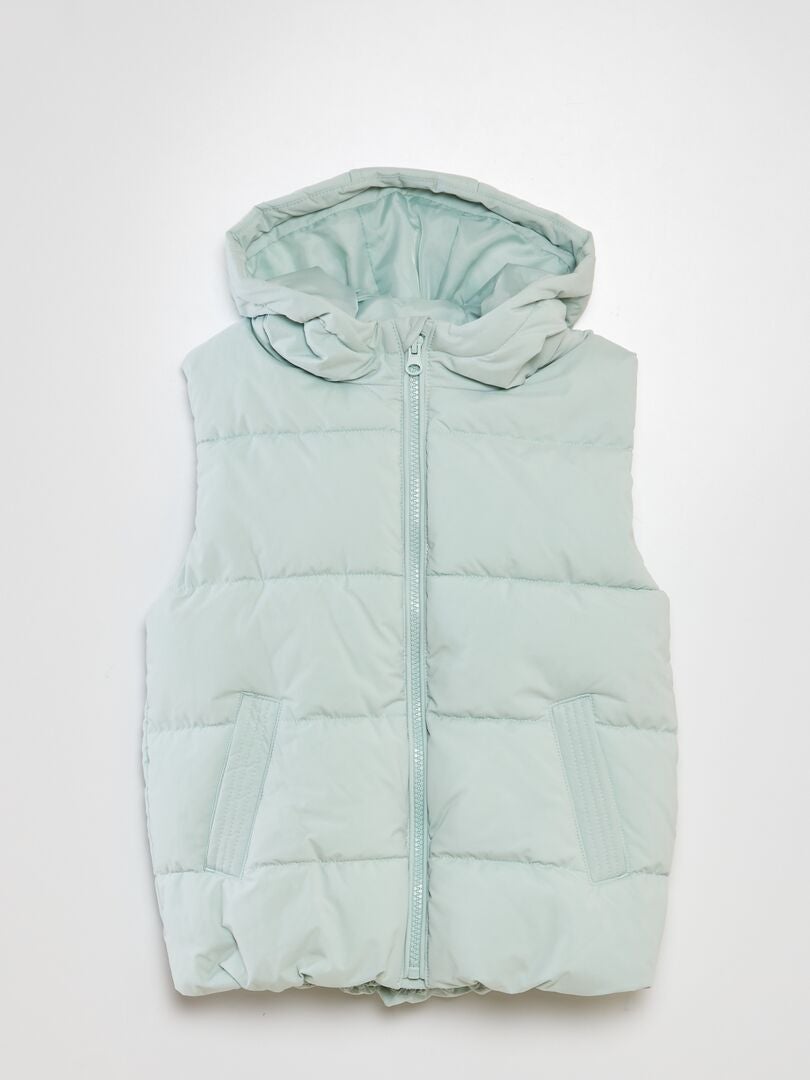 Gewatteerde donsjas - blauw