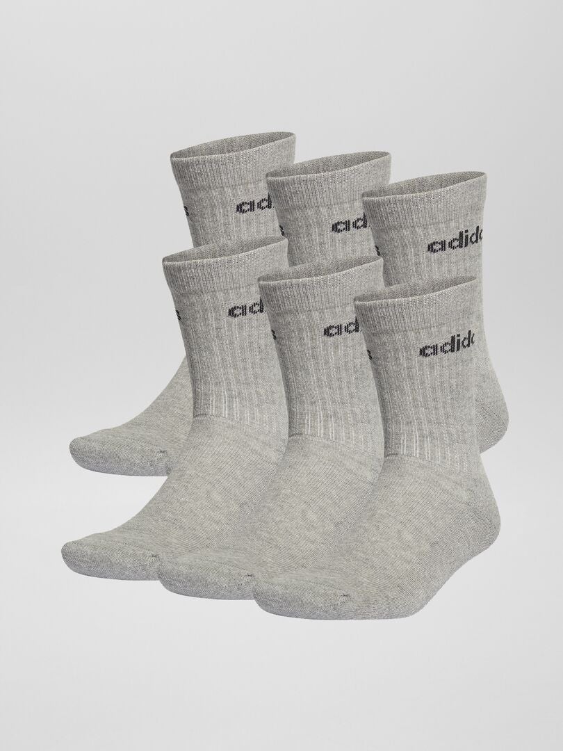 Set van 3 paar 'adidas' sokken - GRIJS