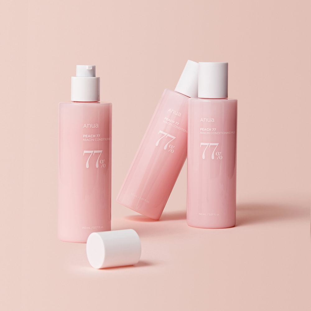 Lotion tonique visage à la pêche Anua 77 % de niacine et lait corporel - 150 ml