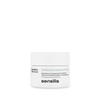 Sensilis Supreme dieninis kremas SPF15 Senėjimą stabdantis kremas SPF15 Raukšles lyginantis 50 ml 50 ml