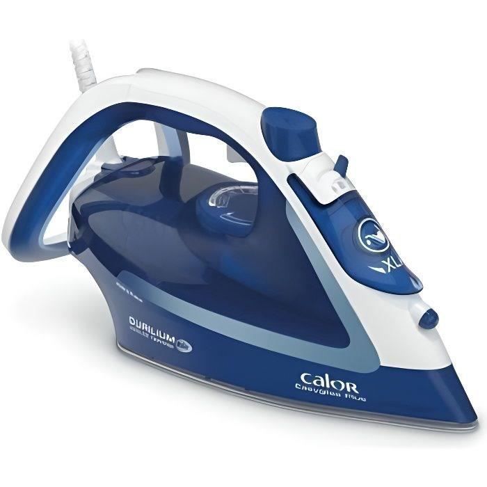 Ferro da stiro CALOR EasyGliss Plus, 2700W, piastra Durilium Airglide, antigoccia, funzione vapore verticale 829135