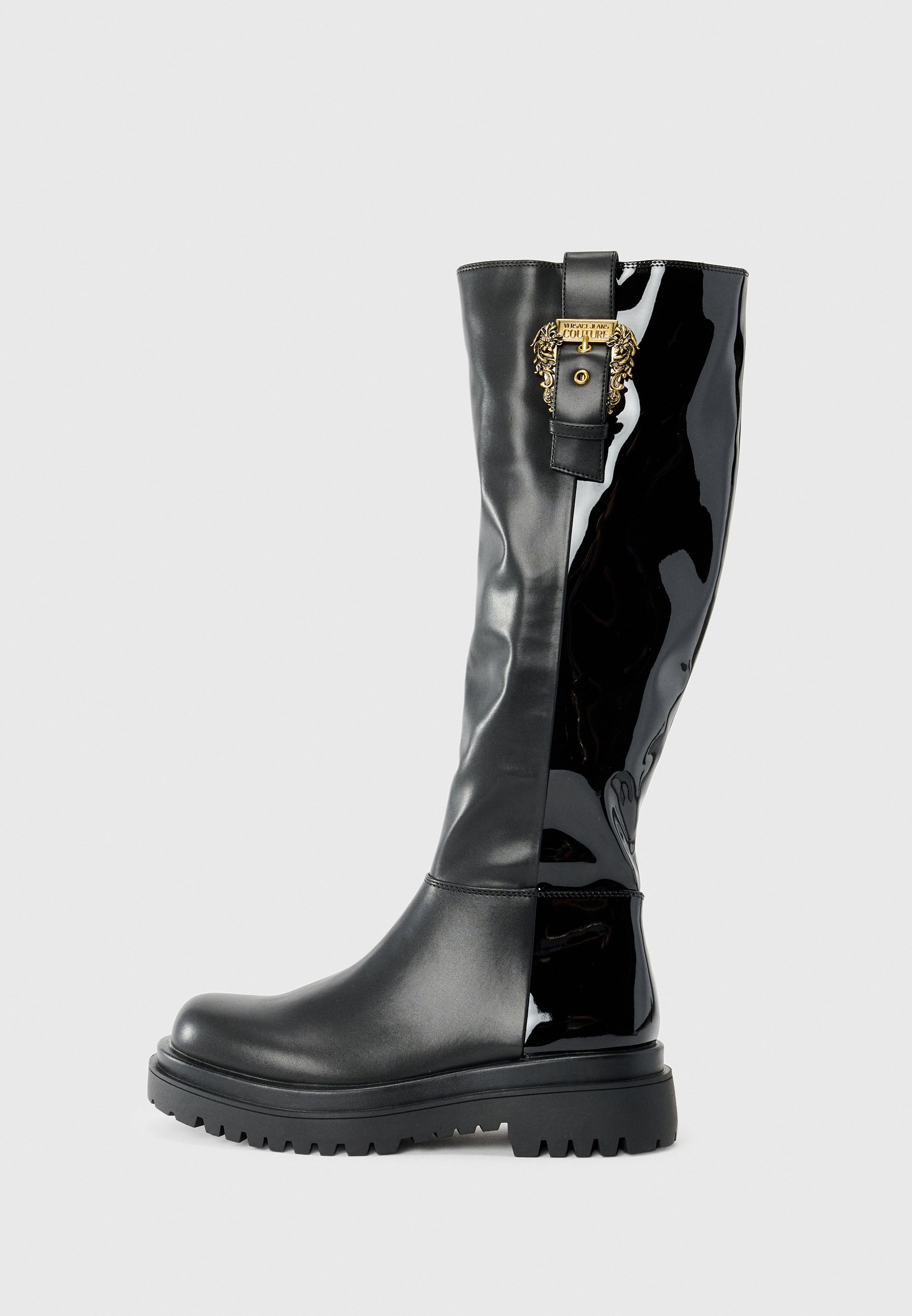 Versace Jeans Couture FONDO DREW - Bottes à plateforme - noires