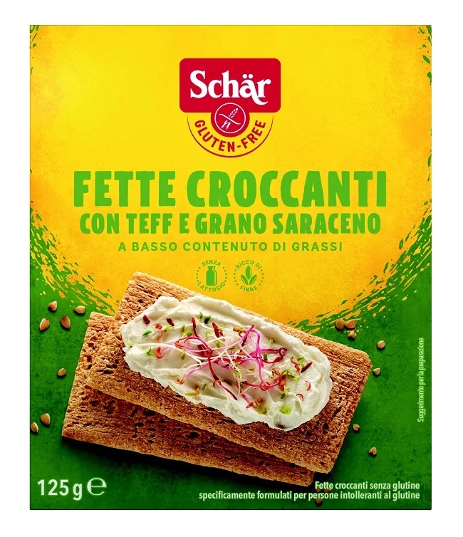 SCHAR Schar Fette Crocc Teff/Gras 125 g