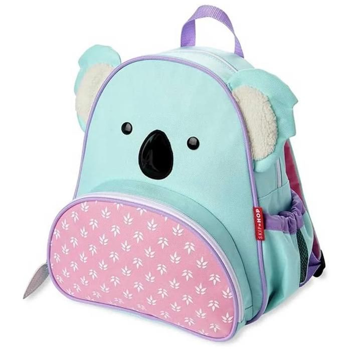 Children's backpack - SKIP HOP - Zoo - Bee design - Padded shoulder straps - Adjustable mesh pocket