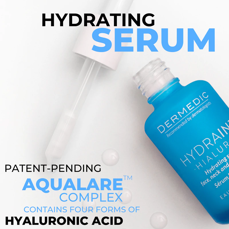 Hydratační sérum Dermedic Hydrain3 Hialuro na obličej, krk a dekolt