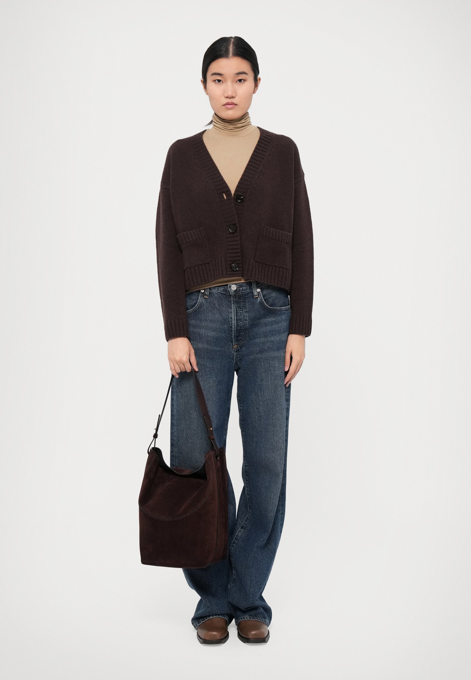 NEOUS PAVO - Handtasche - dunkle Schokolade
