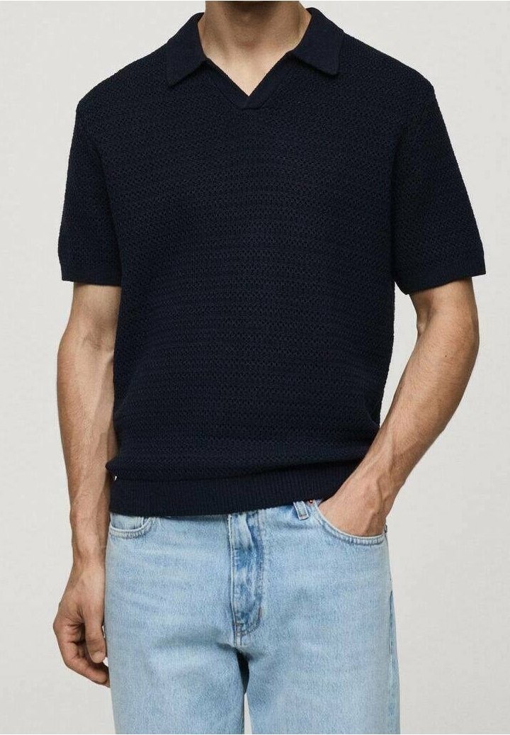Polo Mango - bleu roi