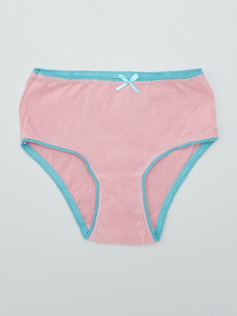 Conjunto de calzoncillos de algodón - 5 piezas - VERDE