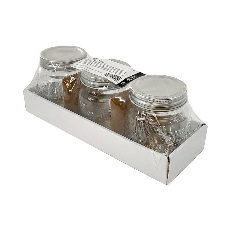 Pots à confiture Cuisine, lot de 3, 0,4 l