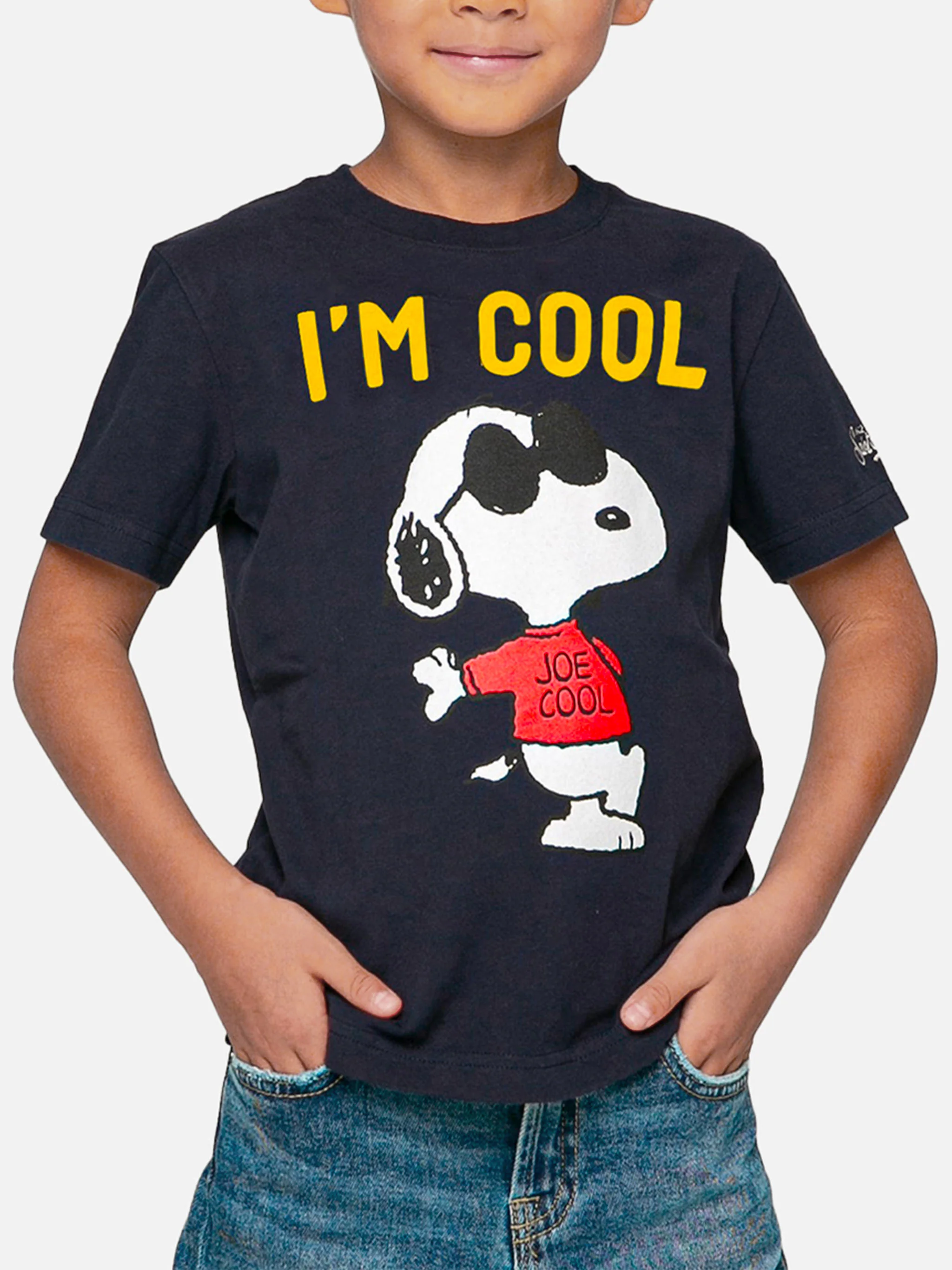 Ik ben cool Snoopy kindershirt | Peanuts™ speciale editie