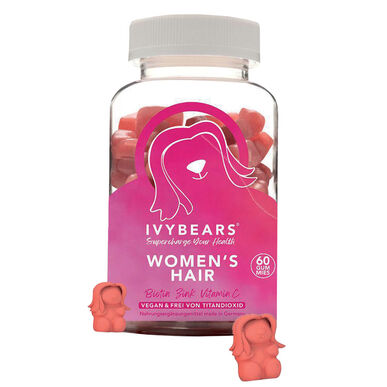 Dámské vlasové vitamíny Ivy Bears 60 gumových bonbónů 60 gumových bonbónů