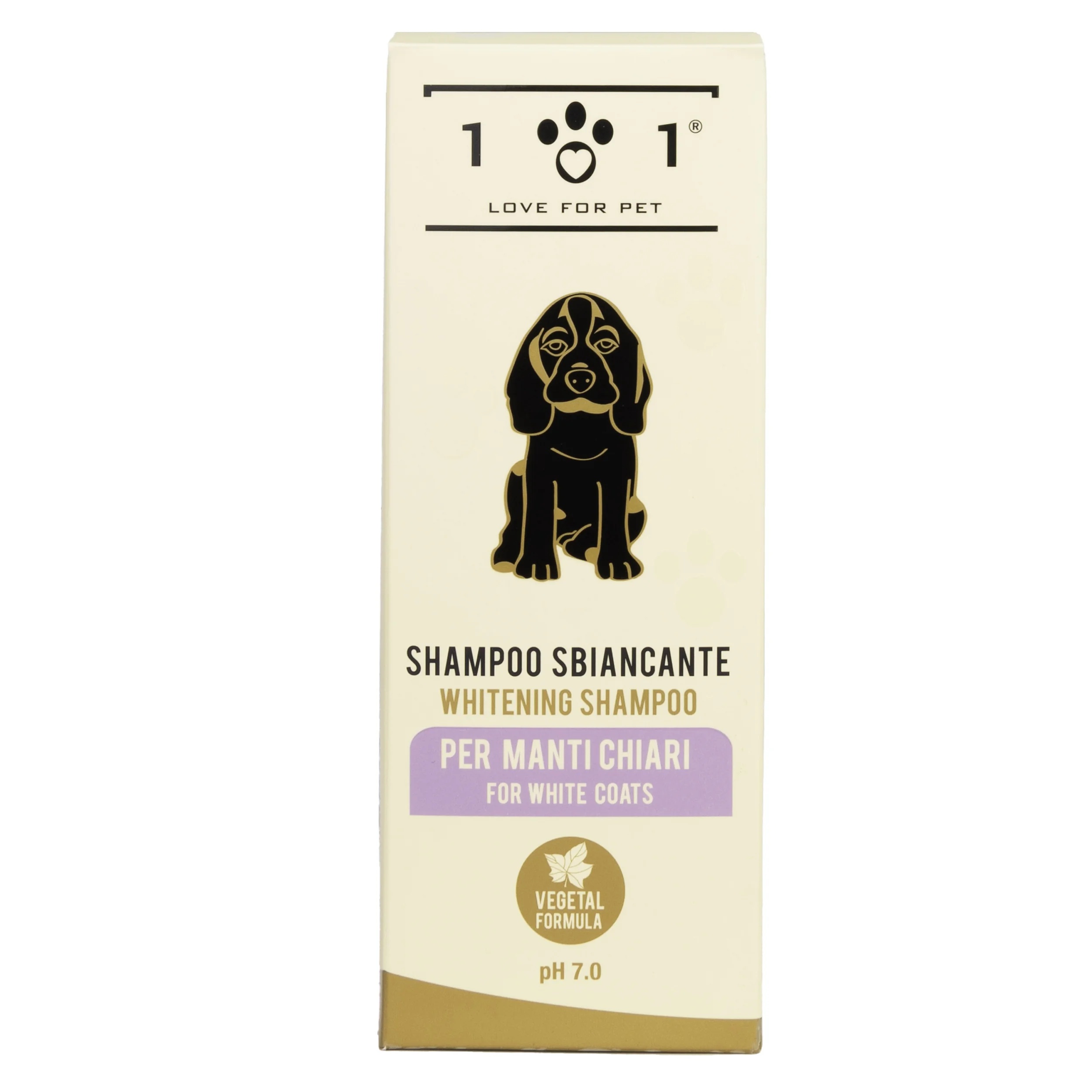 LINE 101 101 Shampoing Blanchissant Love For Pet 250 ml Pelage léger