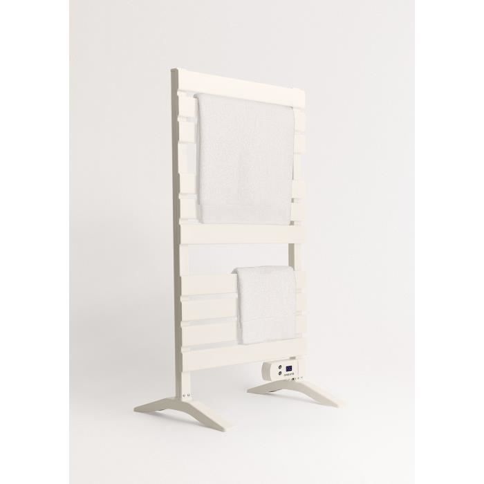 Sèche-serviettes électrique - Create - WARM TOWEL - 500W - Minuterie 8h - Écran LCD