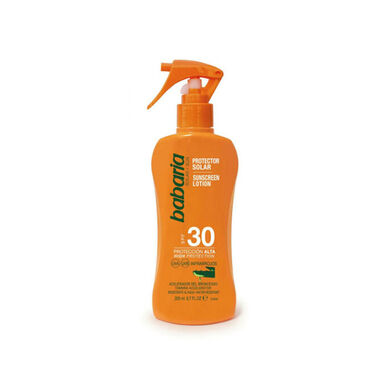 Babaria solkrem kroppsspray Aloe vera SPF30 200 ml 200 ml