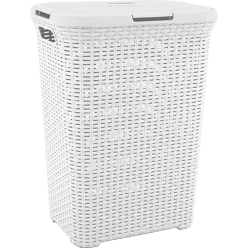 Panier à linge Curver 60 litres, blanc