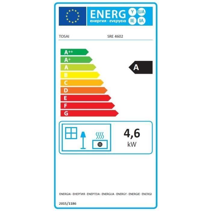 Elektrische petroleumkachel - TOSAI SRE 4602 - 4600W – 7L tank – Programmeerbaar