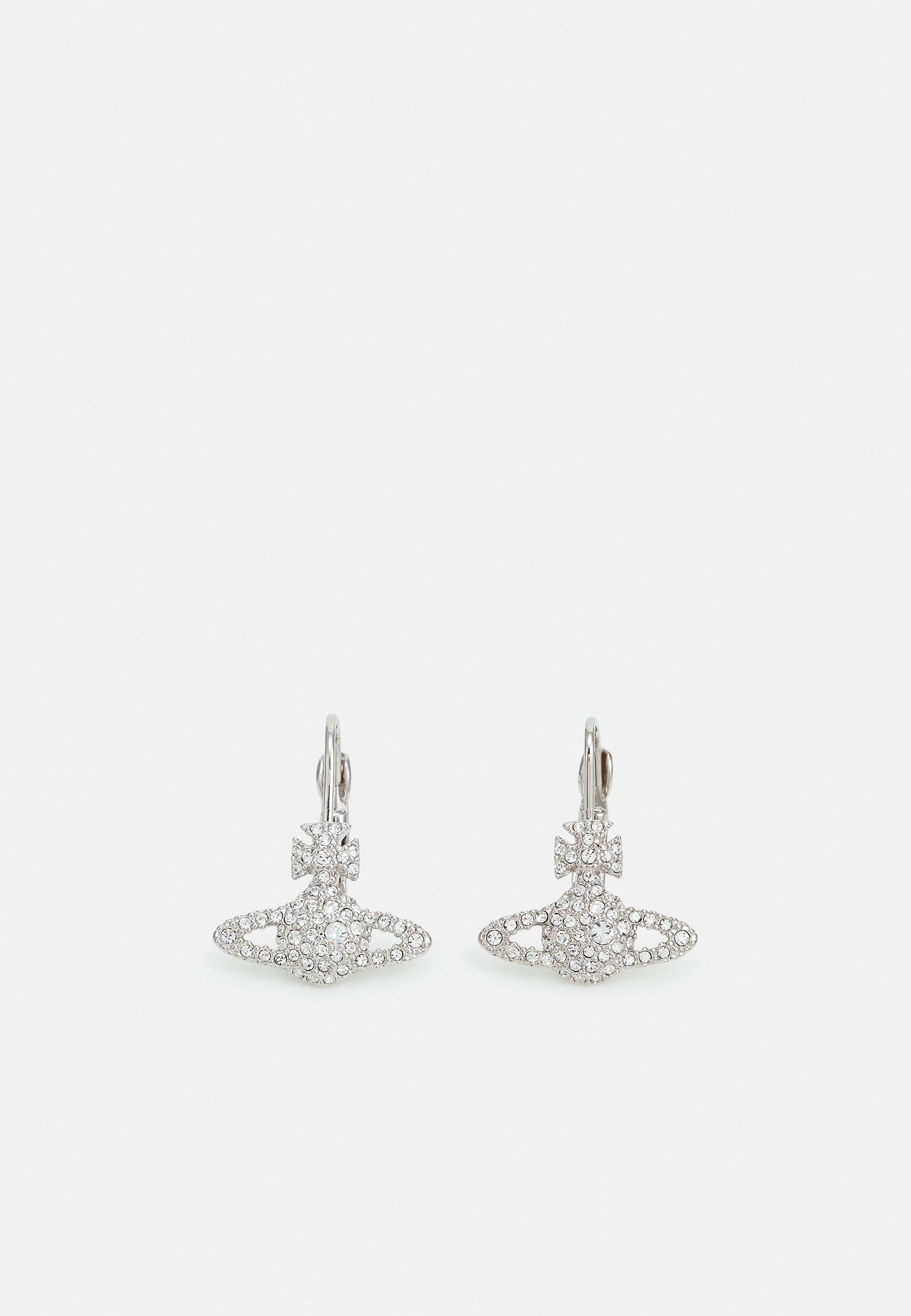 Vivienne Westwood GRACE - Earrings - platinum/crystal