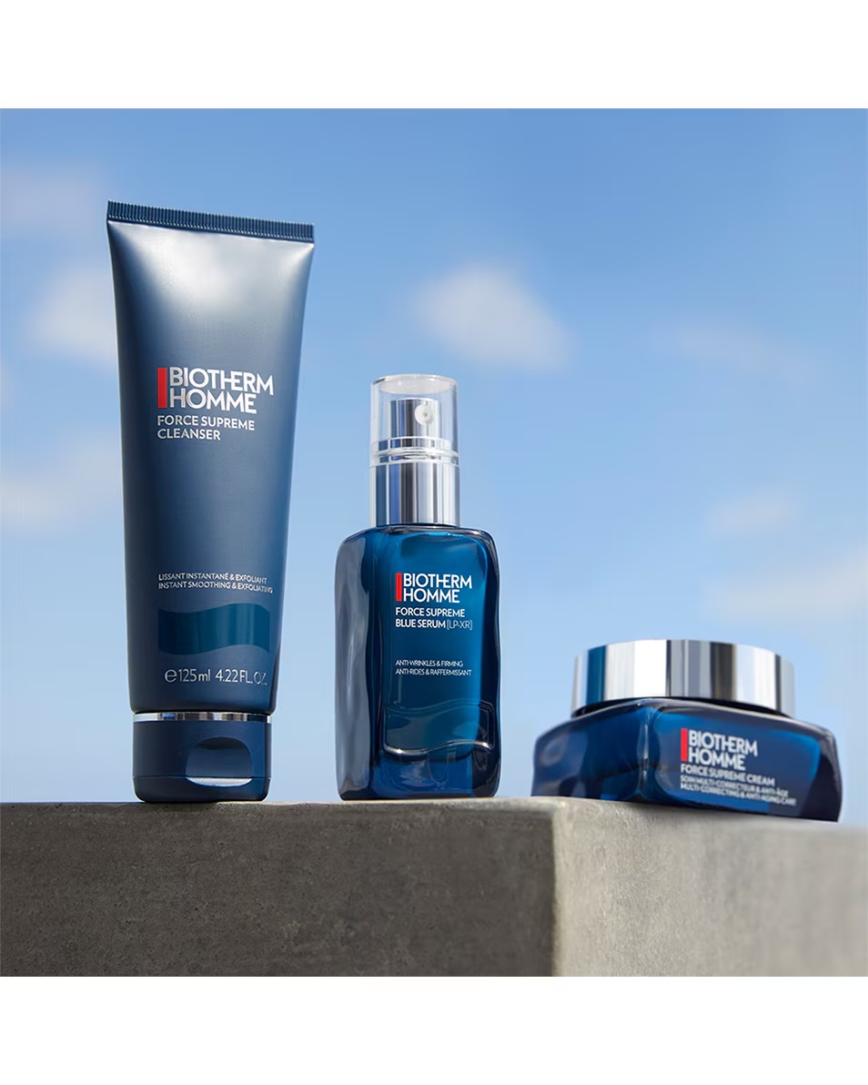 Ser BIOTHERM Force Supreme Blue [lp-xr], ser antirid și fermitate pentru bărbați