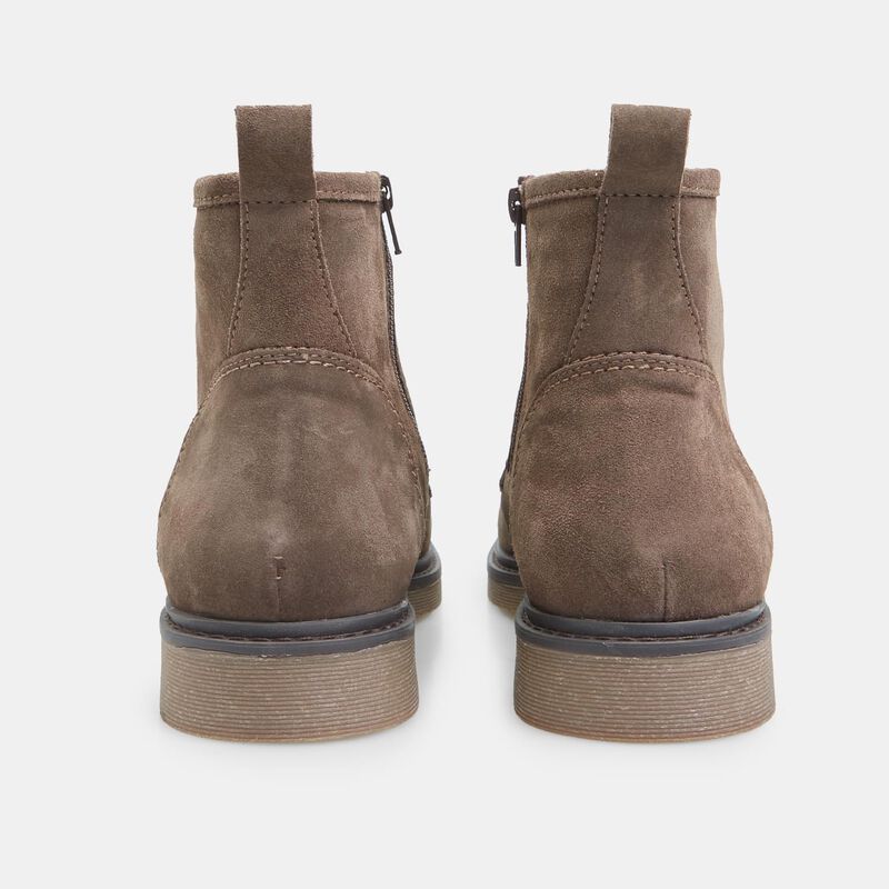 BATA heren enkellaarsjes van suède