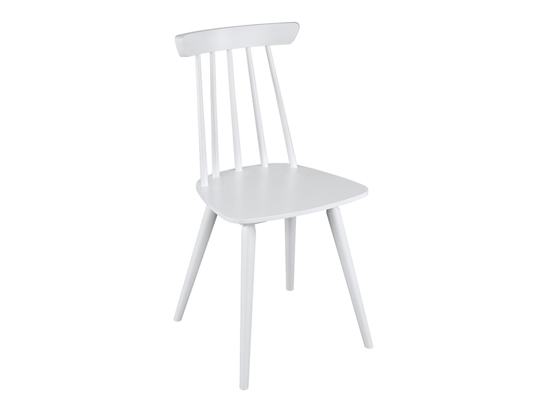 Krzesło drewniane Modern patyczak białe
