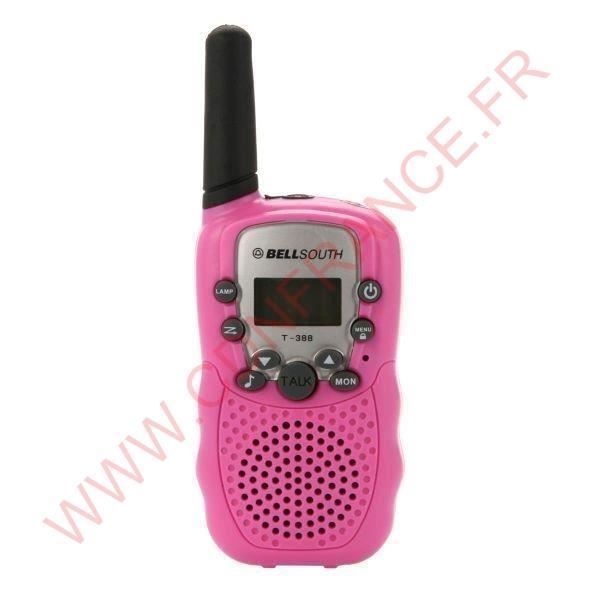 Walkie-talkie - DASINKO - Pink Model - 22 channels - Range 3 to 5 km - LCD screen