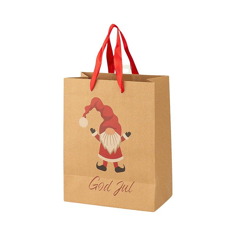 Sac cadeau en papier kraft 20 x 25,5 x 11 cm
