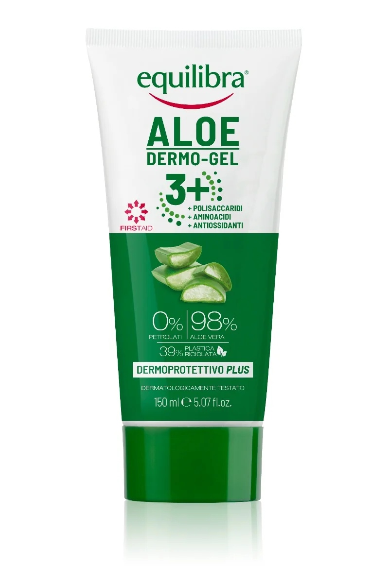 Equilibra huidverzorgingsset: Equilibra Aloë 3+ Dermoprotectieve Gel Plus 150 ml + Anti-rimpel gezichtscrème met opvullend effect 50 ml + Micellaire reinigingsgel 200 ml