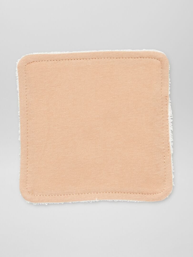 Set van 6 wasbare doekjes - ROZE