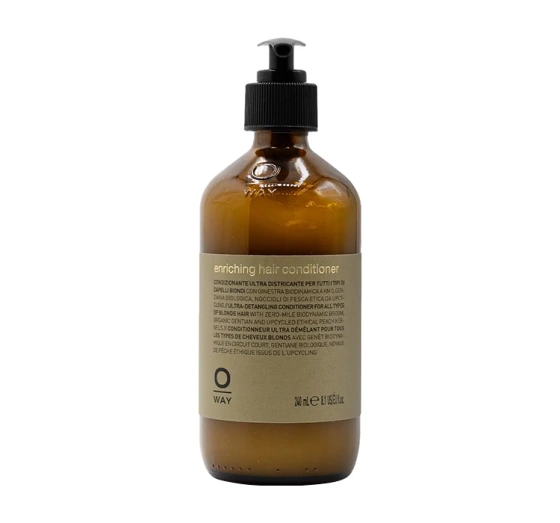 Oway Blondeway enriching odżywka do włosów blond rozjaśnianych i siwych 240ml
