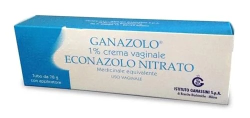 GANAZOLO Crema vaginal Ganazolo 1% 78 g + aplicadores Econazole