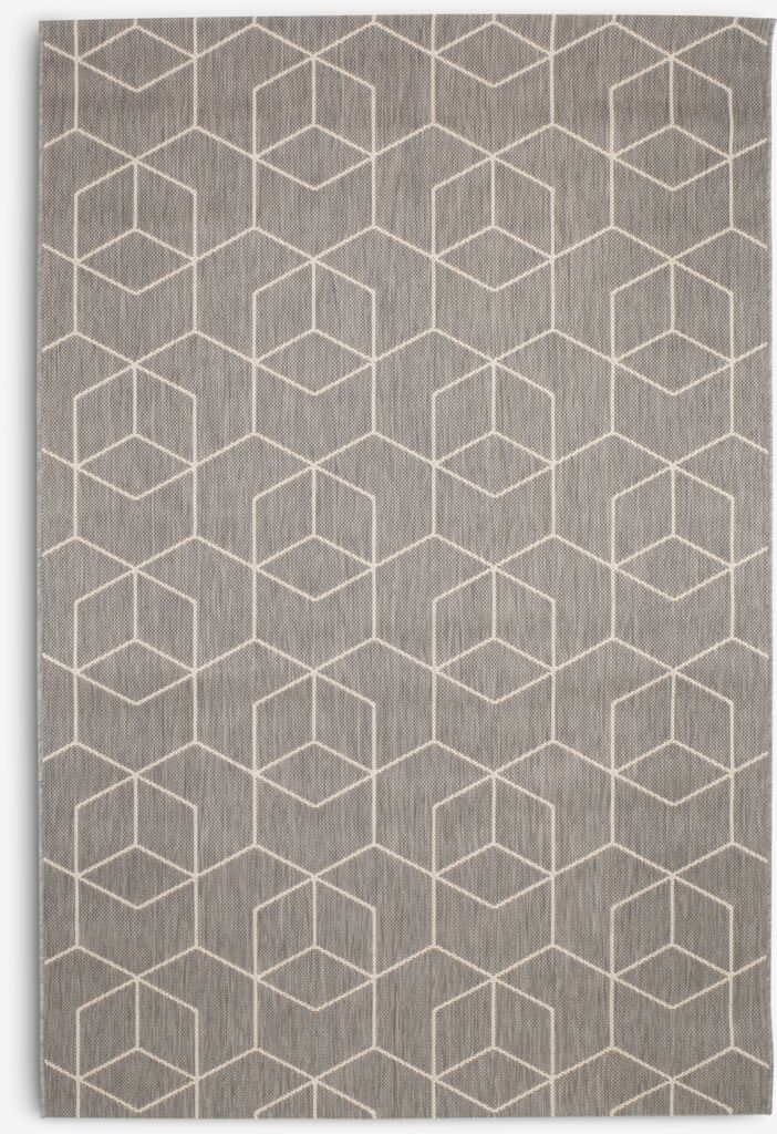 BALSATRE BALSATRE tepih 160x230 sivo-bijeli