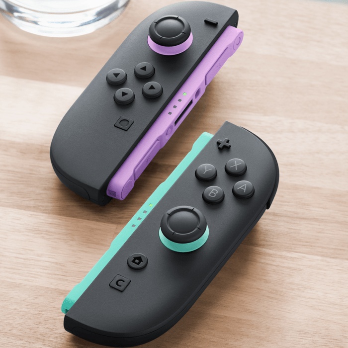 Paire de manettes Joy-Con 2 Violet Clair & Vert Clair pour Nintendo Switch 2